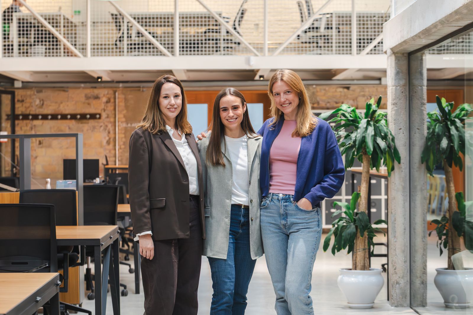Las tres ganadoras de la Beca Wayco 2026